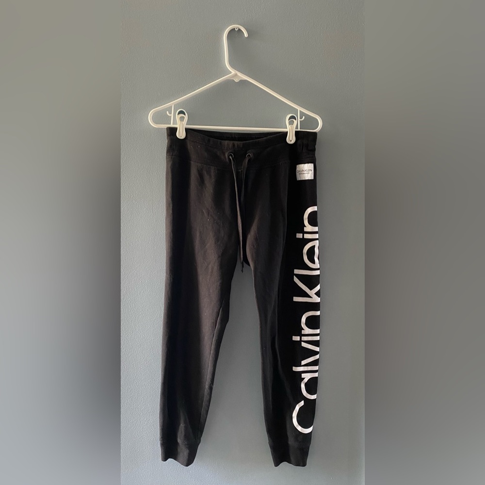 Black Calvin Klein performance sweatpants size Small